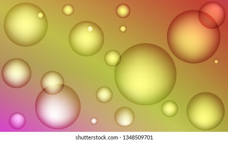 Geometric background with dynamic shape compositions. For your design wallpaper, presentation, banner, flyer, cover page, landing page. Bright Gradient Color Vector illustration