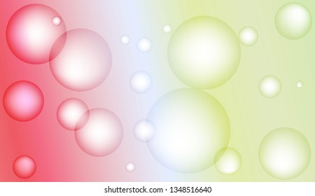 Geometric background with dynamic shape compositions. For your design wallpaper, presentation, banner, flyer, cover page, landing page. Bright Gradient Color Vector illustration