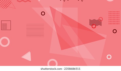 Fondo geométrico con formas dinámicas. diseño de portada abstracta. Ilustración del vector
