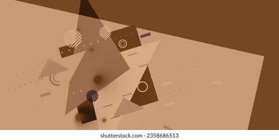 Geometric background with dynamic shapes. abstract cover design. Vector illustration