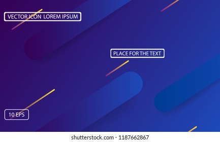 Geometric background. Dynamic shapes composition. Eps10 vector.