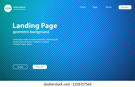 Geometric background with dynamic shapes composition. Vector Illustration