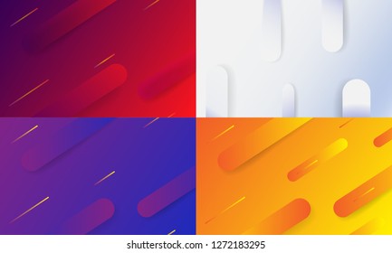 Geometric background. Dynamic shapes composition. Eps10 vector.