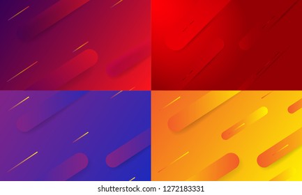 Geometric background. Dynamic shapes composition. Eps10 vector.
