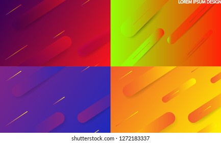 Geometric background. Dynamic shapes composition. Eps10 vector.