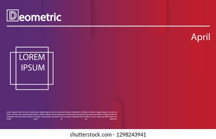 Geometric background. Dynamic shapes composition. Eps10 vector.