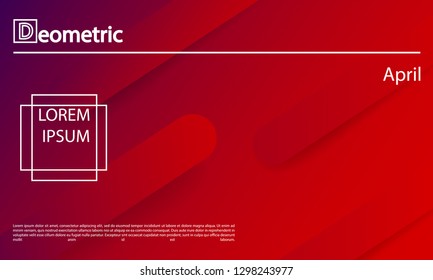 Geometric background. Dynamic shapes composition. Eps10 vector.
