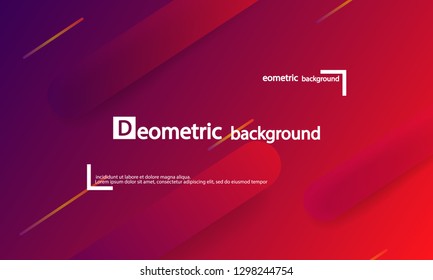 Geometric background. Dynamic shapes composition. Eps10 vector.