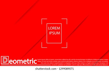 Geometric background. Dynamic shapes composition. Eps10 vector.