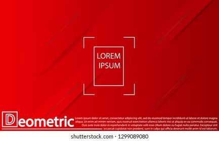 Geometric background. Dynamic shapes composition. Eps10 vector.