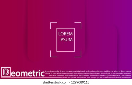 Geometric background. Dynamic shapes composition. Eps10 vector.