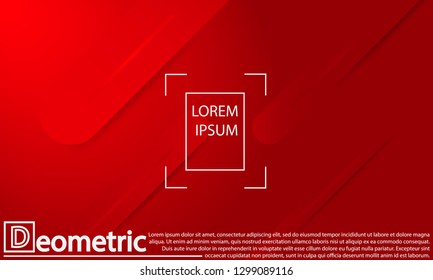 Geometric background. Dynamic shapes composition. Eps10 vector.