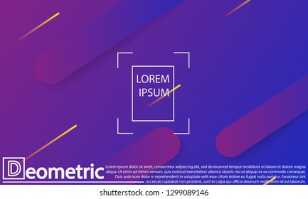 Geometric background. Dynamic shapes composition. Eps10 vector.