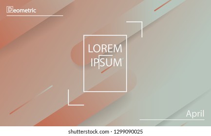 Geometric background. Dynamic shapes composition. Eps10 vector.
