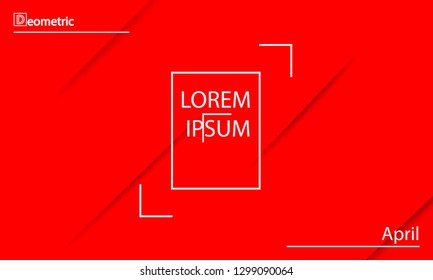 Geometric background. Dynamic shapes composition. Eps10 vector.
