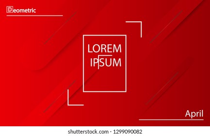 Geometric background. Dynamic shapes composition. Eps10 vector.