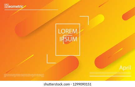 Geometric background. Dynamic shapes composition. Eps10 vector.