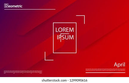 Geometric background. Dynamic shapes composition. Eps10 vector.