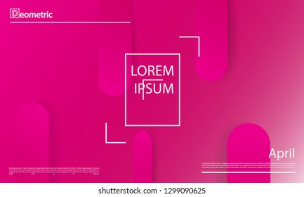 Geometric background. Dynamic shapes composition. Eps10 vector.