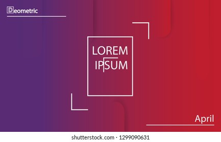 Geometric background. Dynamic shapes composition. Eps10 vector.