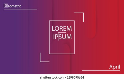 Geometric background. Dynamic shapes composition. Eps10 vector.