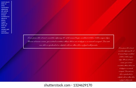 Geometric background. Dynamic shapes composition. Eps10 vector.