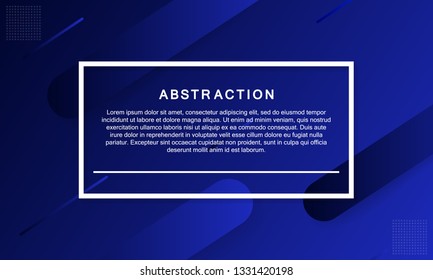 Geometric background. Dynamic shapes composition. Eps10 vector.