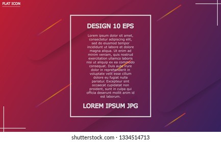 Geometric background. Dynamic shapes composition. Eps10 vector.
