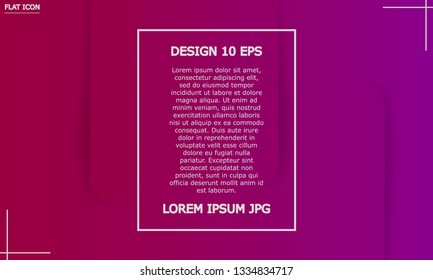 Geometric background. Dynamic shapes composition. Eps10 vector.