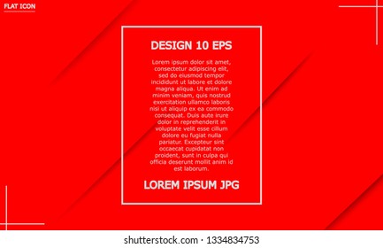 Geometric background. Dynamic shapes composition. Eps10 vector.