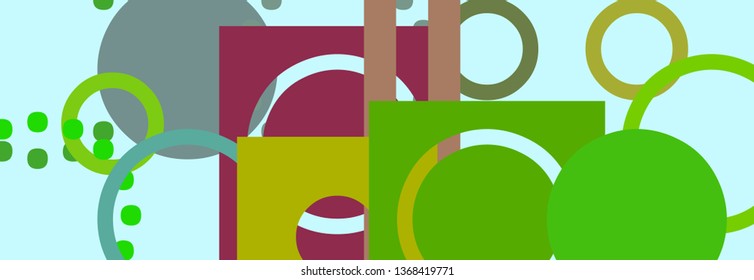 Geometric background. Dynamic shapes composition. Minimal modern banner design. Future geometric vector texture. 