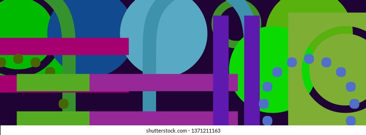 Geometric background. Dynamic shapes composition. Minimal modern banner design. Future geometric vector texture. 