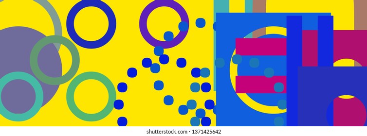 Geometric background. Dynamic shapes composition. Minimal modern banner design. Future geometric vector texture. 