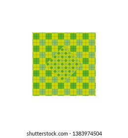 Geometric background. Dynamic shapes composition. Eps10 vector.