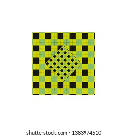 Geometric background. Dynamic shapes composition. Eps10 vector.