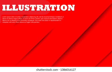 Geometric background. Dynamic shapes composition. Eps10 vector.