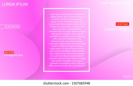 Geometric background. Dynamic shapes composition. Eps10 vector.