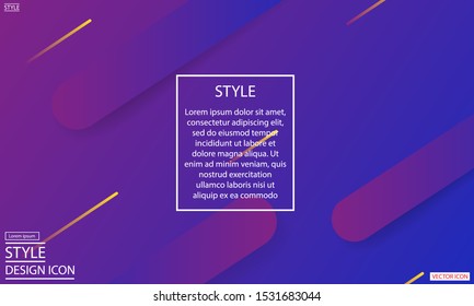 Geometric background. Dynamic shapes composition. Eps10 vector.