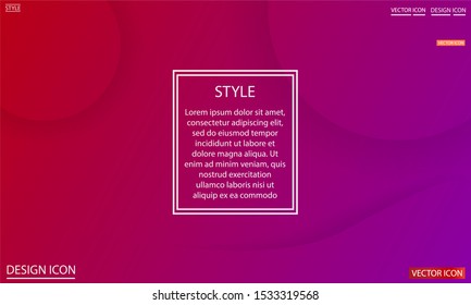 Geometric background. Dynamic shapes composition. Eps10 vector.