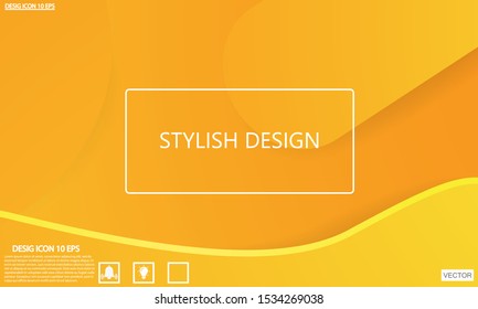 Geometric background. Dynamic shapes composition. Eps10 vector.