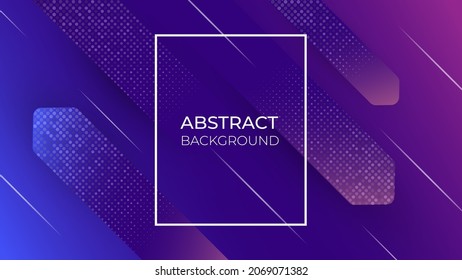 geometric background. Dynamic shapes composition.