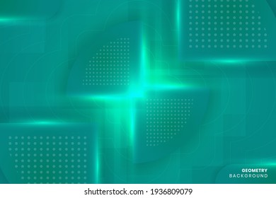 Geometric background. Elegant and Modern Aqua geometric background design good for your business or element design. Good for print template, backdrop, flyer, presentation, poster