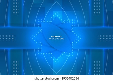 Geometric background. Elegant and Modern Blue geometric background design good for your business or element design. Good for print template, backdrop, flyer, presentation, poster