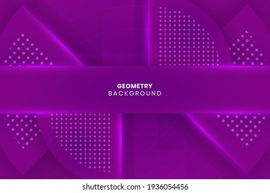 Geometric background. Elegant and Modern Purple geometric background design good for your business or element design. Good for print template, backdrop, flyer, presentation, poster