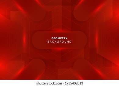 Geometric background. Elegant and Modern Red geometric background design good for your business or element design. Good for print template, backdrop, flyer, presentation, poster