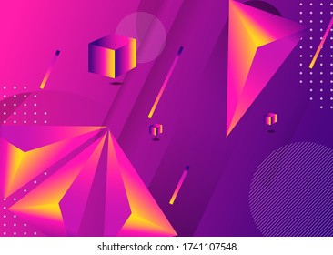 Geometric Background Elegant Vector Eps 10