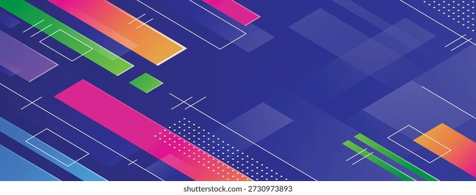 geometric background en vector illustration