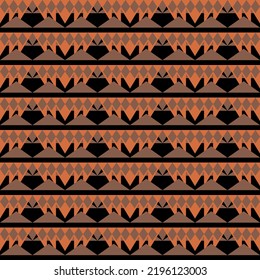 Fondo geométrico. Motivo étnico. Ornamento Rombuses. Patrón sin foco. Fondo de diamantes. Papel digital, impresión textil, diseño web, abstracto. Vector.