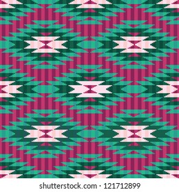 Geometric background ethnic style seamless ornamental pattern
