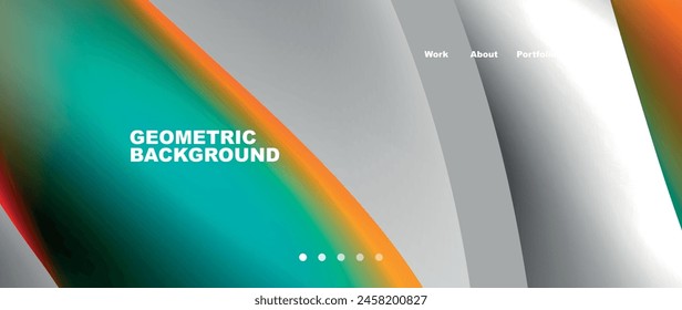 A geometric background featuring a variety of shapes such as rectangles, triangles, and circles in a rainbow of tints and shades. Perfect for electronic device displays or multimedia presentations